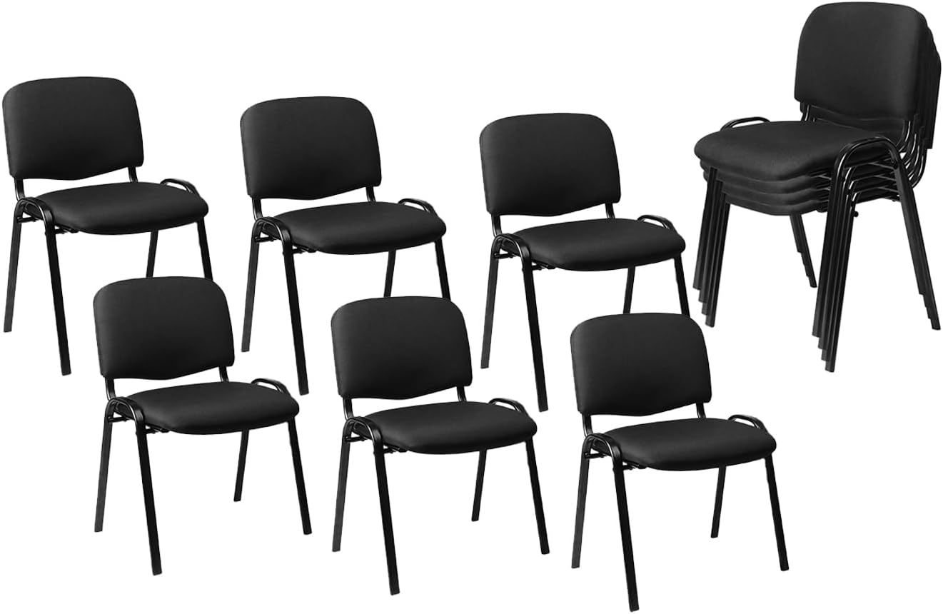 CLATINA 10-Pack Stackable Reception Chairs
