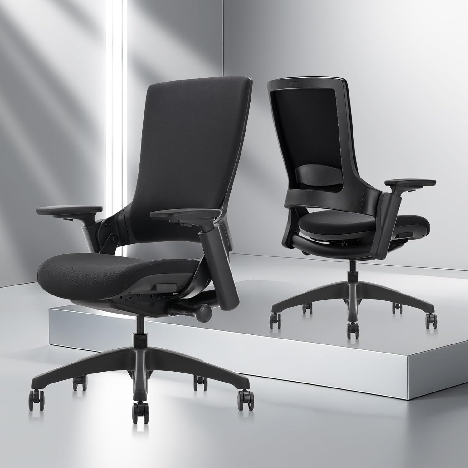 CLATINA Ergonomic Office Chair with 3D Armrest & Lumbar