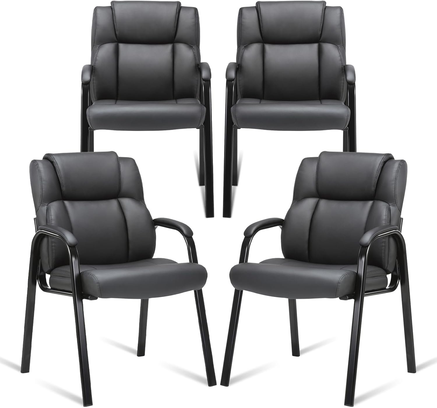 CLATINA Leather Guest Chairs